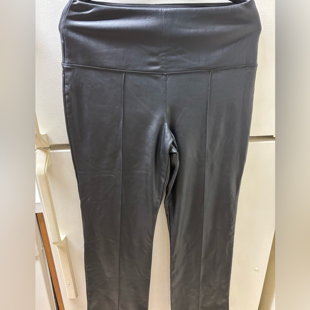 Joie Black Faux Leather Pants